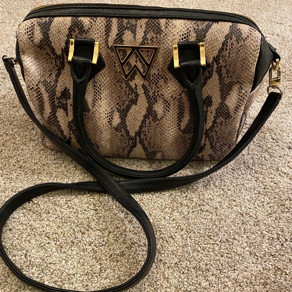 Kelly Wynne Authentic Snakeskin Purse
